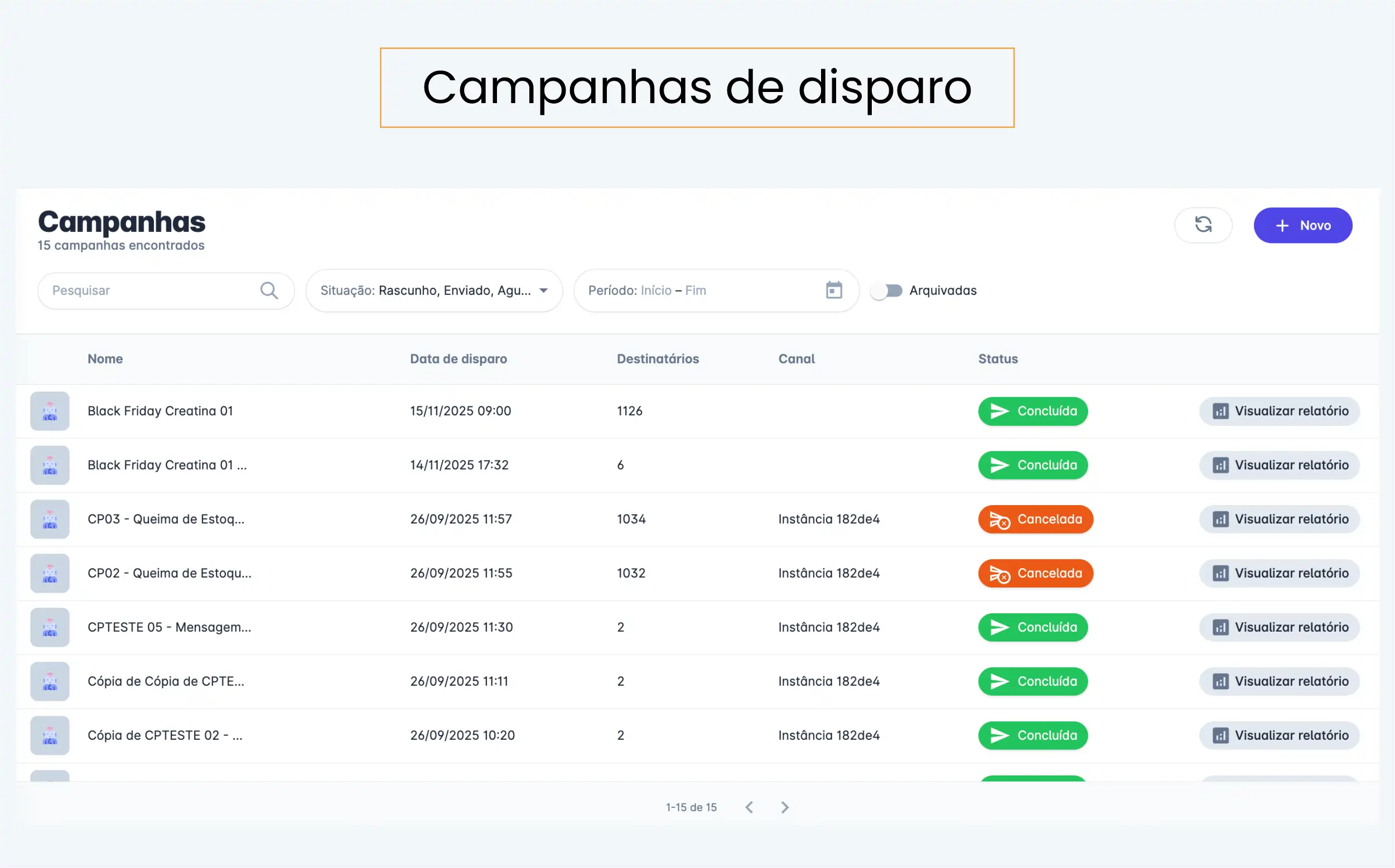 02 Campanha de disparo