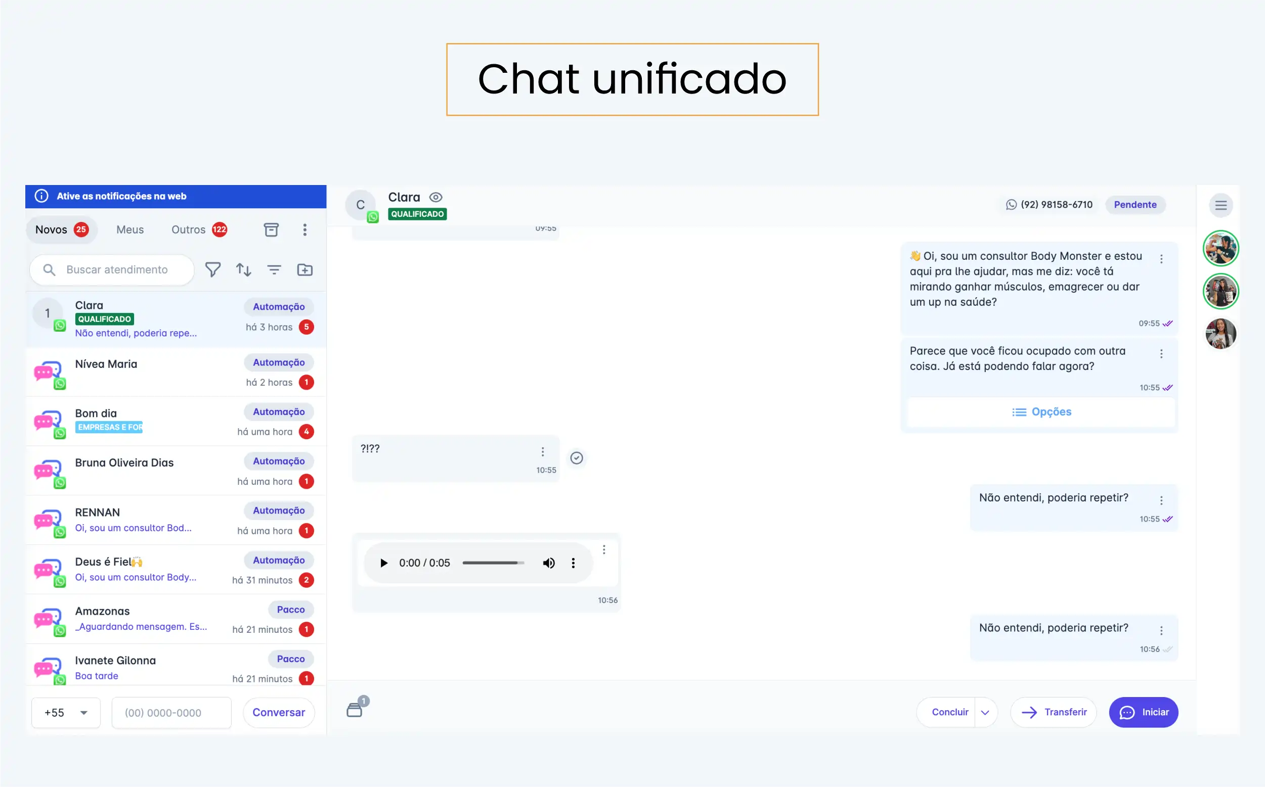 04 Chat unificado